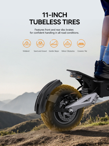 สกู๊ตเตอร์ไฟฟ้า OOTD T10 สำหรับผู้ใหญ่ ราคาถูก จัดส่งเร็ว ฟรี มีสินค้าในสหรัฐอเมริกาและยุโรป แบตเตอรี่ 18Ah สำหรับขับขี่ออฟโรด สเก็ตบอร์ดไฟฟ้า - Product Image 5