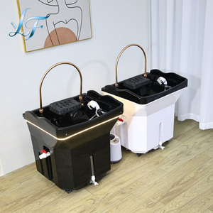 Çok Fonksiyonlu Su Depolama Özellikli Mobil Baş Spa Lavabosu Taşınabilir Saç Yıkama Lavabosu Şampuan Lavabosu - Product Image 2