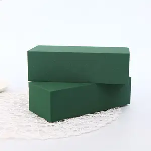 1pc Floral Foam For Fresh And Artificial Flowers Wet Green