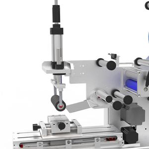 Small Semi-Automatic Flat Surface Labeling Machine High Flat/Concave/Arc Surface Label Applicator - Product Image 2