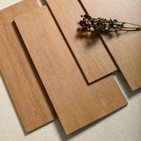 Carreaux de céramique à texture bois, design moderne, 248,5x500 mm, épaisseur 9 mm. Antidérapant, résistant à l'usure, adapté à diverses utilisations en intérieur