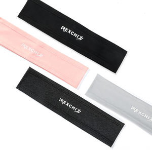 طوق رأس للرجال من GOLOVEJOY, طوق رأس للرجال من GOLOVEJOY موديل XTJ31 للجري والرياضات الخارجية ، مصنوع من نسيج مرن قابل لإعادة الاستخدام وألوان سادة ، طوق رأس للرجال - Product Image 1