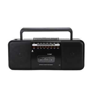 เครื่องบันทึกเสียงแบบพกพาสไตล์เรโทร วิทยุ AM FM SW บลูทูธ USB TF การ์ด ลำโพงคู่ สำหรับใช้ในบ้าน นอกบ้าน และการเดินทาง ลำโพงสเตอริโอแบบพกพา - Product Image 5