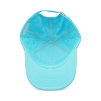 Casquette de baseball personnalisée à 6 panneaux, non structurée, en coton doux, avec visière incurvée, logo brodé sur mesure et boucle métallique, pour usage quotidien