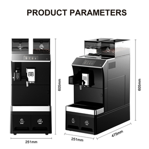 Máquina de Café Profesional Totalmente Automática de Grano a Taza con Refrigerador de Leche, Pantalla Táctil Inteligente para Uso Comercial y de Oficina - Product Image 5