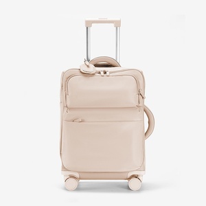 Maleta con Ruedas Giratorias, Gran Capacidad, Impermeable, con Cierre <span class=keywords><strong>de</strong></span> Cremallera <span class=keywords><strong>de</strong></span> Nailon, <span class=keywords><strong>Organizador</strong></span>, Diseño <span class=keywords><strong>de</strong></span> Dibujos Animados, para Viajes <span class=keywords><strong>de</strong></span> Negocios, con Puerto USB - Product Image 3