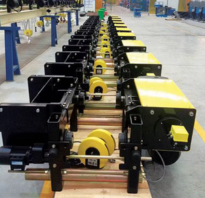 Polipasto de cuerda de alambre eléctrico estándar europeo de 5 toneladas con certificado CE para carro eléctrico de un solo riel - Product Image 6