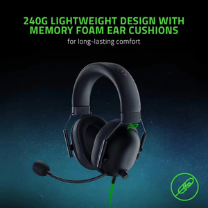 หูฟังเกมมิ่ง BlackShark V2 X ระดับสูง สำหรับอีสปอร์ต แบบครอบหู/แนบหู เสียงรอบทิศทาง 7.1 ไมโครโฟนไดนามิก HyperClear - Product Image 5