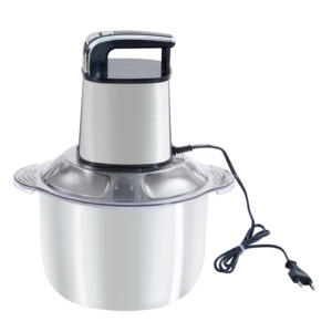 <span class=keywords><strong>BElectric</strong></span> hachoir à viande 600W professionnel robot culinaire hachoir 5L capacité acier inoxydable/bol en verre hachoir à viande - Product Image 1