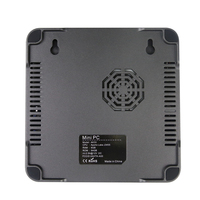 Venta caliente AK3v Win10 Mini PC Intel Celeron J3455 Quad Core 4G RAM 64G ROM 5 GHz WiFi AK1 MINI PC de juegos