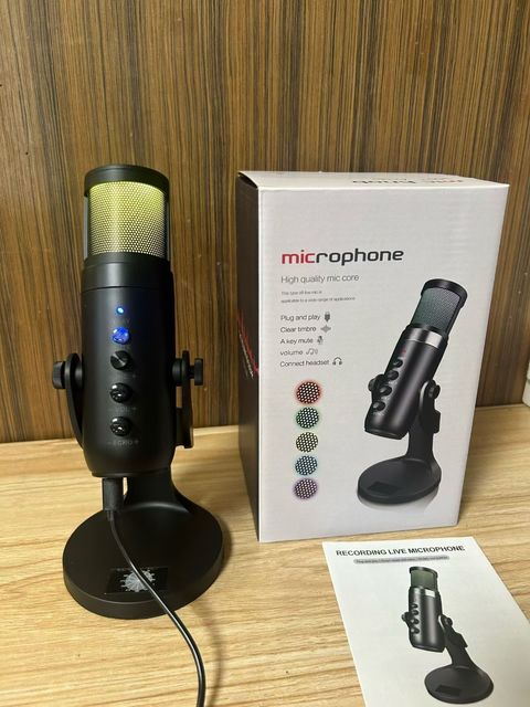 MU900PRO Capacitive Microphone - Computer Live Recording Microphone - USB Desktop Microphone
