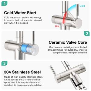3 Way CUPC Drinking Pull Out 304 Stainless Steel Reverse Osmosis Water Filter Kitchen Faucet - Product Image 4
