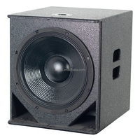 Subwoofer actif TR18BA de 18 pouces, 8 ohms, 600 W RMS, 30 Hz-200 Hz, sensibilité de 126 dB pour les événements, les clubs, les bars