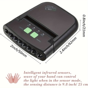 Led hat ánh sáng đèn pha đèn Pin clip trên mũ/cap đèn với có thể sạc lại hiển thị điện có thể điều chỉnh góc siêu sáng cap ánh sáng - Product Image 4