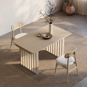 NOVA Ensembles de chaises de <span class=keywords><strong>table</strong></span> scandinaves Meubles de salle à manger en bois massif Tables de salle à manger extensibles rectangulaires en bois <span class=keywords><strong>Table</strong></span> de 4 6 8 places - Product Image 3