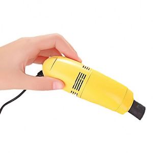 Mini aspirateur USB universel pour ordinateurs portables, claviers, nettoyage manuel de la poussière, brosse de nettoyage, ensemble d'outils de nettoyage - Product Image 5