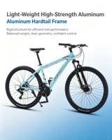MTBGO Bicicleta de Montaña de 26 Pulgadas y 21 Velocidades de Buena Calidad, Bicicleta de Montaña de 26 y 29 Pulgadas con Envío Gratuito, Bicicleta de Descenso para Hombre