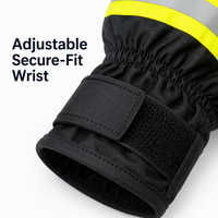 Gants de sauvetage pour pompiers en aramide haute résistance, prix de gros, 29.3 TPP, force de préhension 96.6%, équipement