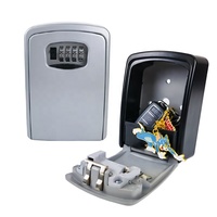 Coffre-fort à combinaison Secure Key XL, robuste, pour extérieur, à fixer au mur, boîte de sécurité pour clés, grand espace de rangement interne pour la maison