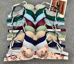 Sujetador de encaje europeo de alta calidad con mezcla de inventario de bajo precio, ropa interior de talla grande para mujer, realce - Product Image 5