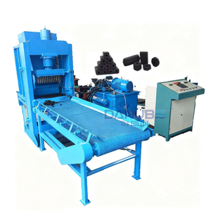 Presse à briquettes de charbon de bois à piston hydraulique réglable en pression pour biomasse d'olives et fumier de vache - Product Image 1