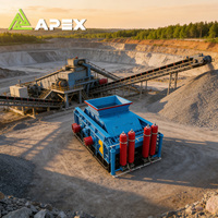 Concasseur hydraulique à double rouleau robuste pour le concassage de minerai de barite avec une forte force de broyage