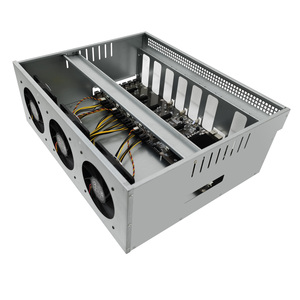 Caja Popular de 65MM para 8 GPU, Compatible con Placas Base B75 y B85, para 8 Tarjetas Gráficas, para Uso en Casa - Product Image 4