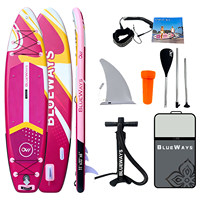 Planche de SUP gonflable haut de gamme de 11 pieds, largeur 33 pouces, durable avec technologie Drop Stitch, épaisseur 6 pouces, fabrication OEM, kit audité CE & BSCI