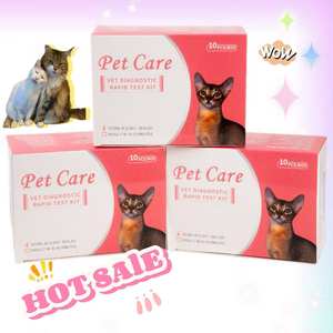 Kit de <span class=keywords><strong>test</strong></span> vétérinaire pour les soins des animaux de compagnie Cat FPV Ag FIP FCOV EHR CCV Y CDV CPV TOXO CPIV CAV GIA Combo <span class=keywords><strong>Rapid</strong></span> <span class=keywords><strong>Test</strong></span> Kit - Product Image 1