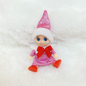 Mini Duende Navideño para Decoración <span class=keywords><strong>de</strong></span> Fiestas, Muñeco <span class=keywords><strong>de</strong></span> Niña o Niño, Regalo <span class=keywords><strong>de</strong></span> Navidad, <span class=keywords><strong>Accesorios</strong></span> <span class=keywords><strong>de</strong></span> Decoración para <span class=keywords><strong>Casa</strong></span> <span class=keywords><strong>de</strong></span> Muñecas <span class=keywords><strong>Gabby</strong></span>, Multifuncional - Product Image 5