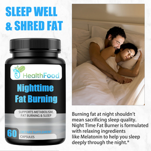 Factory Wholesale Nighttime Fat Burning Capsules Supports Metabolism Fat Burning&Sleep Encourages Calm&Stress Relief <b>Supplement</b> - Product Image 5