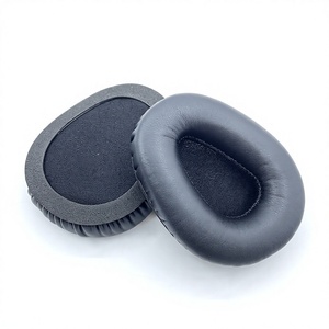 For Logitech UE6000 UE9000 UE 6000 Earpads Ear <b>Pad</b> <b>Cushions</b> Black Protein Leather Factory B2B Supply Chain Headset Parts - Product Image 2