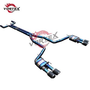 Échappement Catback VORTEX Titanium Valvetronic pour Maserati Levante 3.0T 2016-2025, fixation directe - Product Image 2