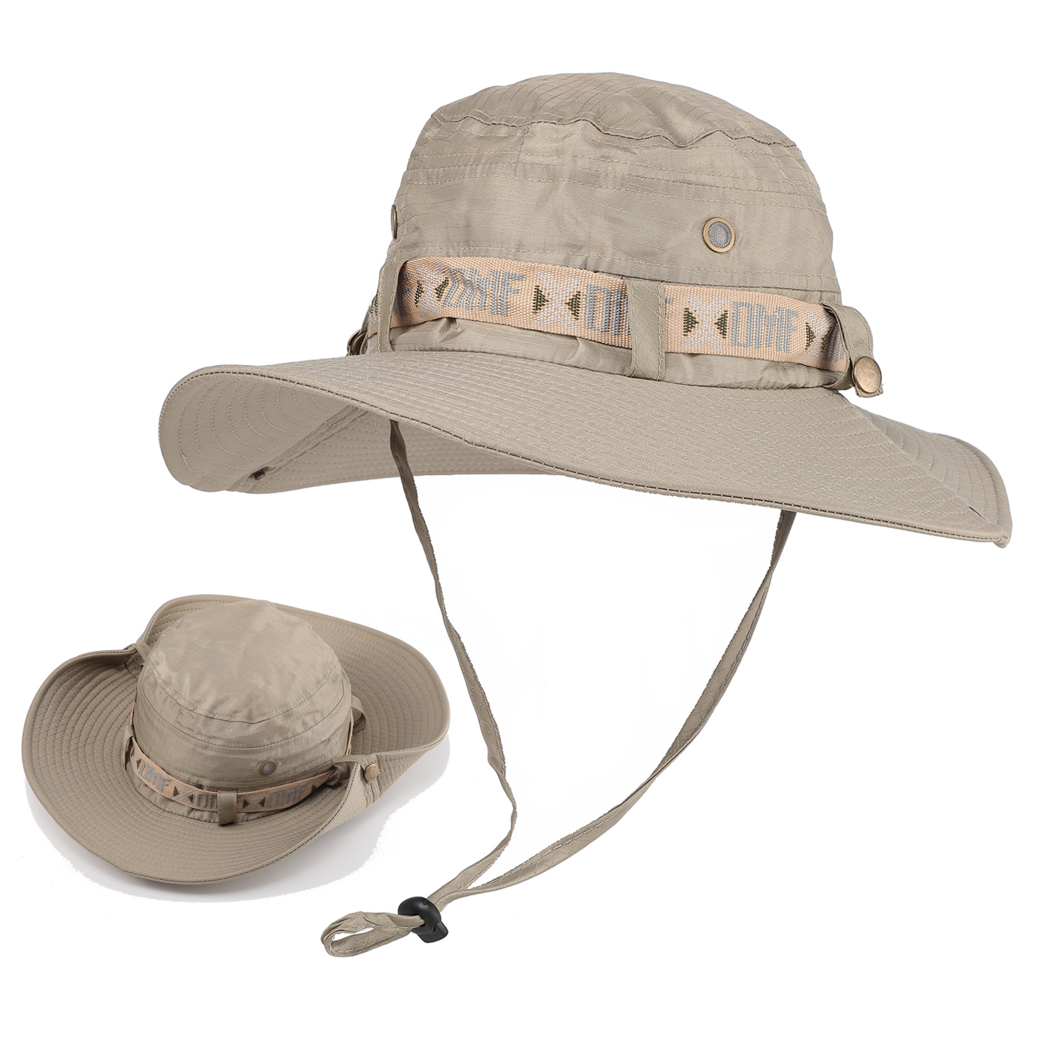 Breathable Hiking Sun Hat Wide Brim Custom Logo Upf 50 Fishing Plain Bucket