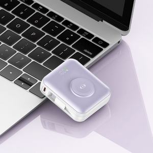 Batteries externes 10000 mAh avec câble Type-C PD18W, grande capacité, charge rapide, mini batterie de secours pour téléphone portable - Product Image 6