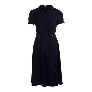 <span class=keywords><strong>Gonna</strong></span> midi estiva da donna stile ufficio, a maniche corte, con colletto polo, silhouette a tubino, per la maternità - Product Image 6