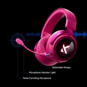 Nuevos Auriculares MCHOSE X9 Inalámbricos Tri-Modo con Sonido Envolvente 7.1 <span class=keywords><strong>FPS</strong></span> y RGB para Juegos, con Micrófono - Product Image 5