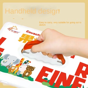 24-Color <span class=keywords><strong>Gouache</strong></span> Paint Set 30ml Jelly Suit Medium pour la <span class=keywords><strong>peinture</strong></span> sur toile pour les étudiants en art débutants enfants - Product Image 4