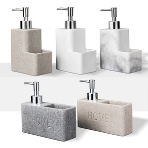 Nhà Bếp Tay Xà Phòng Và Món Ăn Xà Phòng Thiết Lập Nhà Bếp Món Ăn Xà Phòng Dispenser Với Miếng Bọt Biển Chủ - Product Image 6