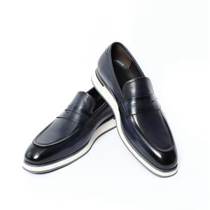 New <b>style</b> fashionable casual men's leather <b>shoes</b> with breathable design for outdoor <b>walking</b> and anti-slip leather for men - Product Image 5