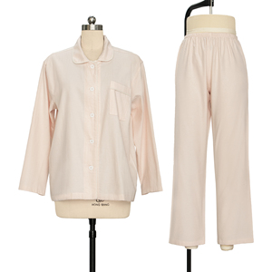 <span class=keywords><strong>Pigiama</strong></span> in Cotone Flanella per Donna, Abbigliamento da Notte in Bambù, Set Personalizzato per Relax e Sonno - Product Image 2