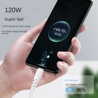 Kabel pengisi daya Cepat Tipe c OEM, kabel Data Usb mikro ponsel datar untuk ponsel Samsung