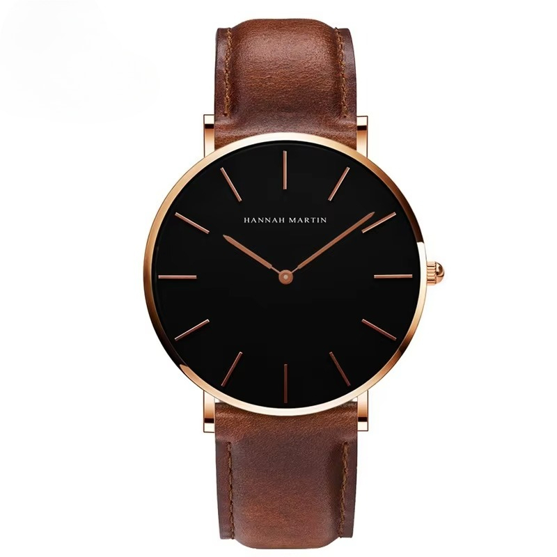 Or rose Noir Marron