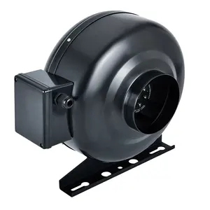 Circulaire à faible bruit étanche EC-AC IP55 E 230VAC IP55 250mm ventilateur de conduit pour pompes à chaleur