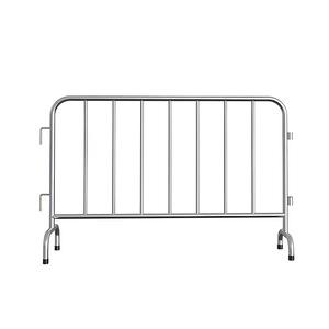 Verwijderbare Evenementen Crowd Control <span class=keywords><strong>Barrier</strong></span> Tijdelijke Omheining Voetgangersbarrière Hek Stalen Verkeersbarrières - Product Image 4