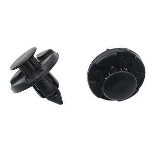 Auto Plastic <b>Push</b> Pin Fastener Clip 8mm For <b>Car</b> Body Panel Trim Replacement Repair - Product Image 1