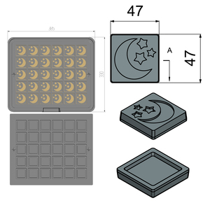 Machine à biscuits avec motif personnalisé gravé par presse CNC, machine à biscuits au beurre et à sable avec CE - Product Image 3