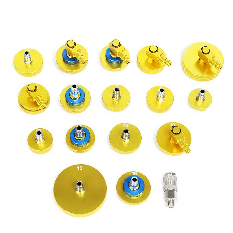 17PCS Brake Fluid Bleeder Adapter Kit