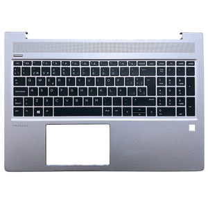 Clavier espagnol pour ordinateur portable HP <span class=keywords><strong>Probook</strong></span> 450 G6 450 <span class=keywords><strong>G7</strong></span> <span class=keywords><strong>455</strong></span> G6 <span class=keywords><strong>455</strong></span> <span class=keywords><strong>G7</strong></span> L45090-001, sans rétroéclairage, neuf, noir - Product Image 1