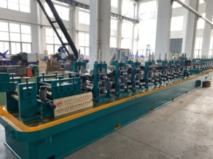 नयनयांग कार्बन स्टील वेल्डेड राउंड ट्यूब पाइप मिल उत्पादन लाइन मशीनरी दबाव पोत और मोटर के साथ - Product Image 5